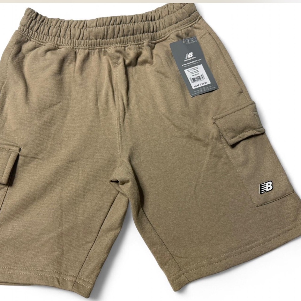 New Balance Men's Khaki Cargo Shorts